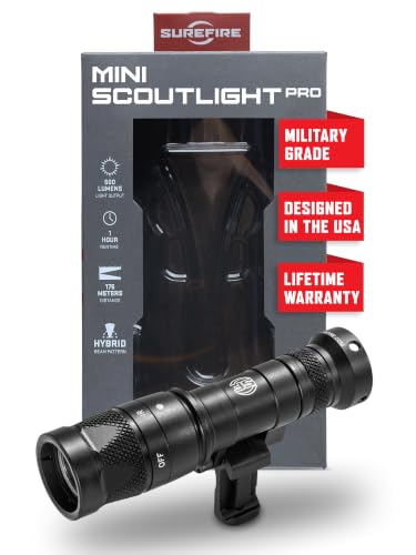 Image of SureFire Weaponlight LED - M340V-BK-PRO 250 Lumens 9,300 Candela - Black