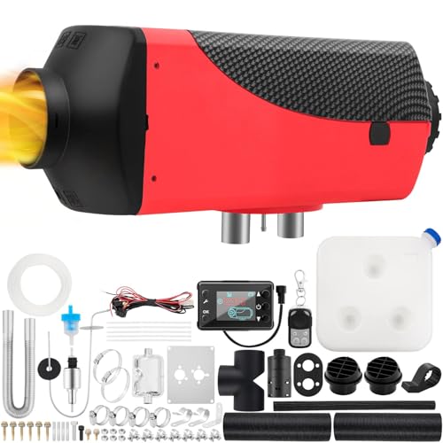 12V 5KW Standheizung Diesel,Rot, Lufterhitzer,kraftstoff...
