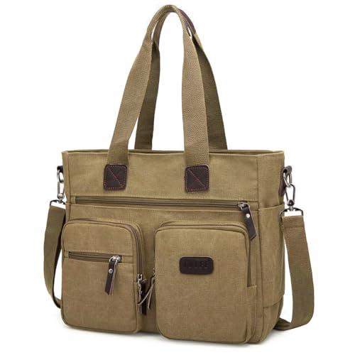 Image of ToLFE Women Top Handle Satchel Handbags Shoulder Bag Messenger Tote Bag Purse Crossbody Bag Travel Work Tote Bag