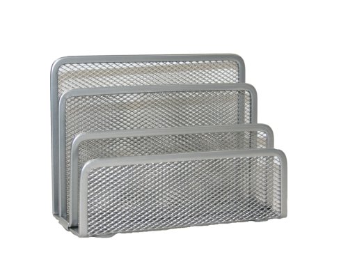 Design International Group Mesh Letter Sorter, Silver (28513)