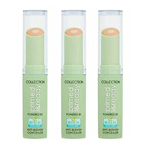 Collection 3 Pack Primed & Ready Anti-Blemish Concealer - Colour C2 - Set of 3