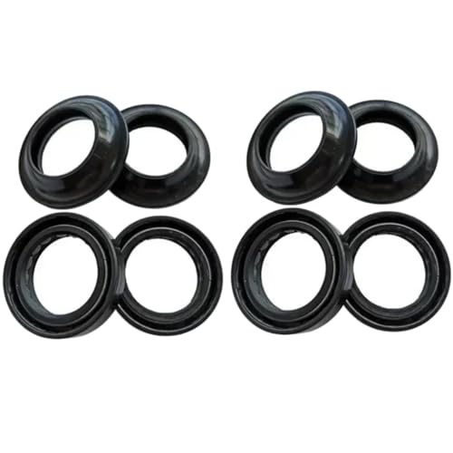 Rufutle Retén Aceite para Yamaha DT50MX RD125 RS125 RS100 YZ80 YTM200 Gladiator 125, Junta de Aceite del Eje del Amortiguador de la Horquilla Delantera (30x42x10,5mm)