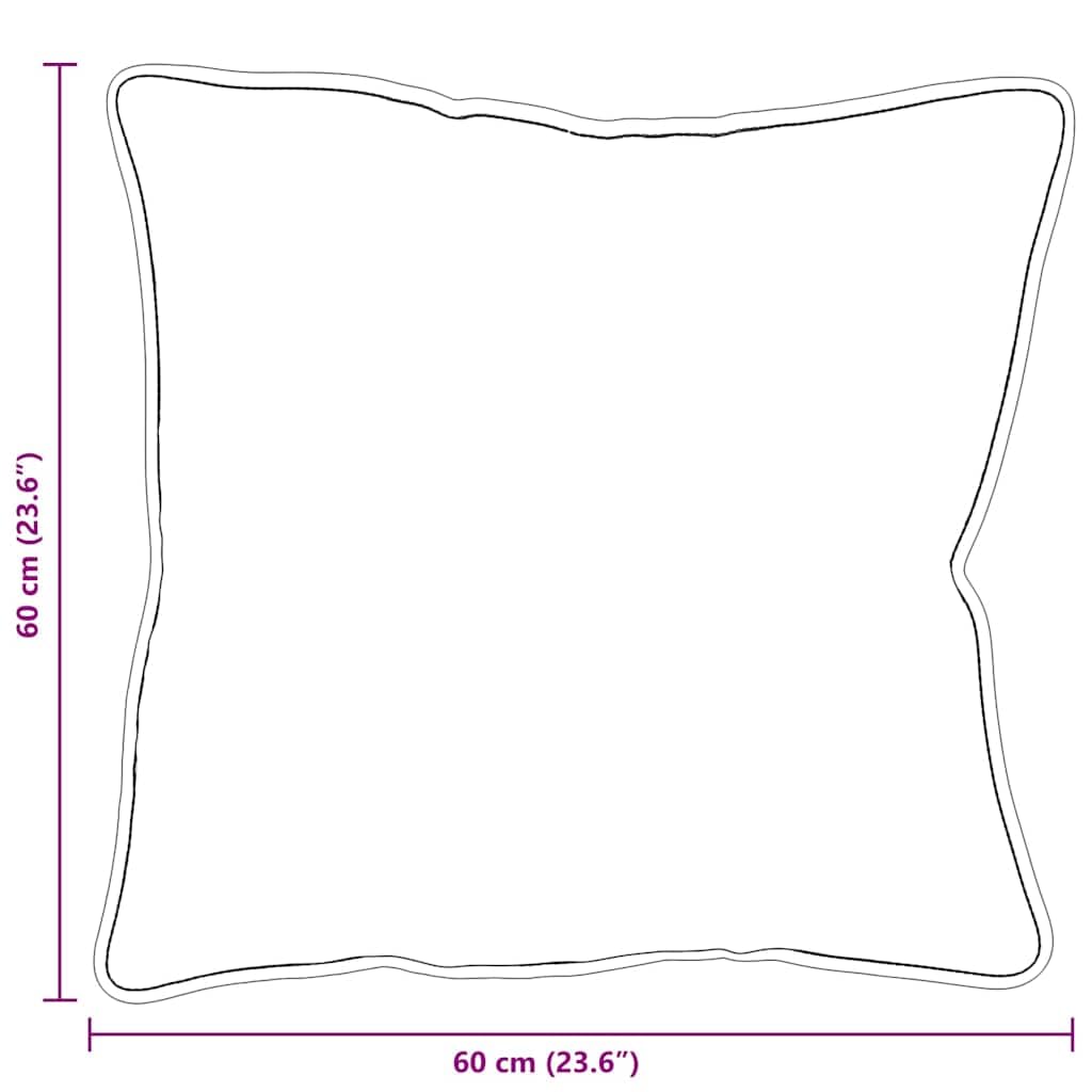 2 almohadas blancas 60 x 60 x 20 cm poliéster con relleno suave, transpirable, lavable, ergonómico para cuello, espalda, abdomen, ideal para dormitorio y comodidad de viaje