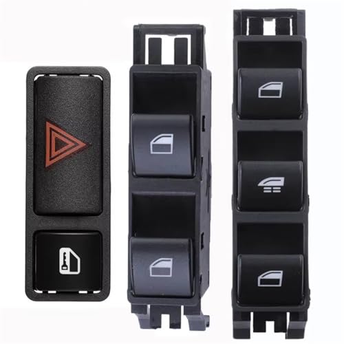 Interrupteur commande lève-vitre électrique BMW Série 3 E46 Cabrio 318Ci 325Ci 330Ci M3 Set 61316902178 - 3