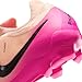 Nike Phantom GX 2 Pro FG Low-Top Soccer Cleats (FJ2563-800, Crimson Tint/Pink Blast/Black) Size 9