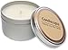 Candlecopia Gardenia Strongly Scented Sustainable Vegan Natural Soy Travel Tin Candle