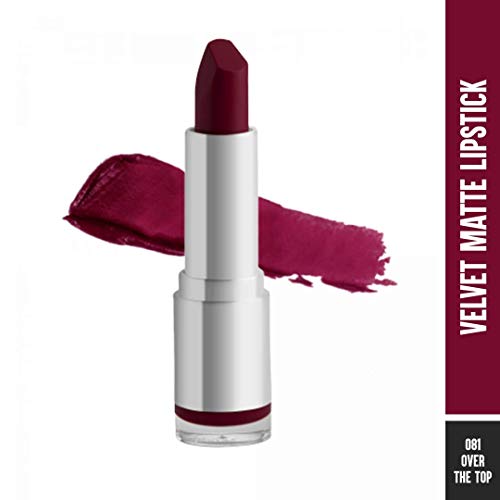 Image of Colorbar Lipstick Over The Top (Matte) | Enriched with Vitamin E, Jojoba Oil and Shea Butter| Smudgeproof | Creamy matte finish | Lasts upto 5 hrs | Suitable for all skin types