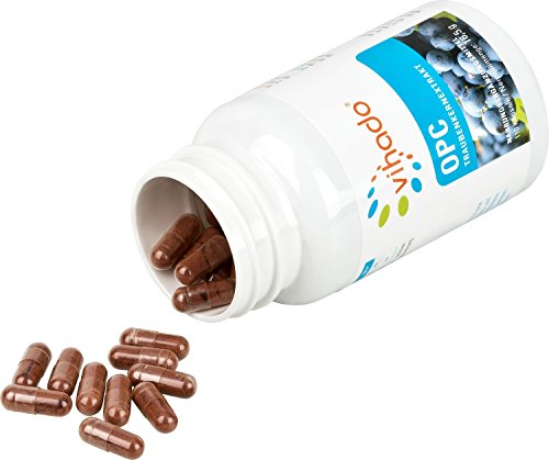 Traubenkernextrakt Vihado OPC Kapseln mit 300 mg pro Portion