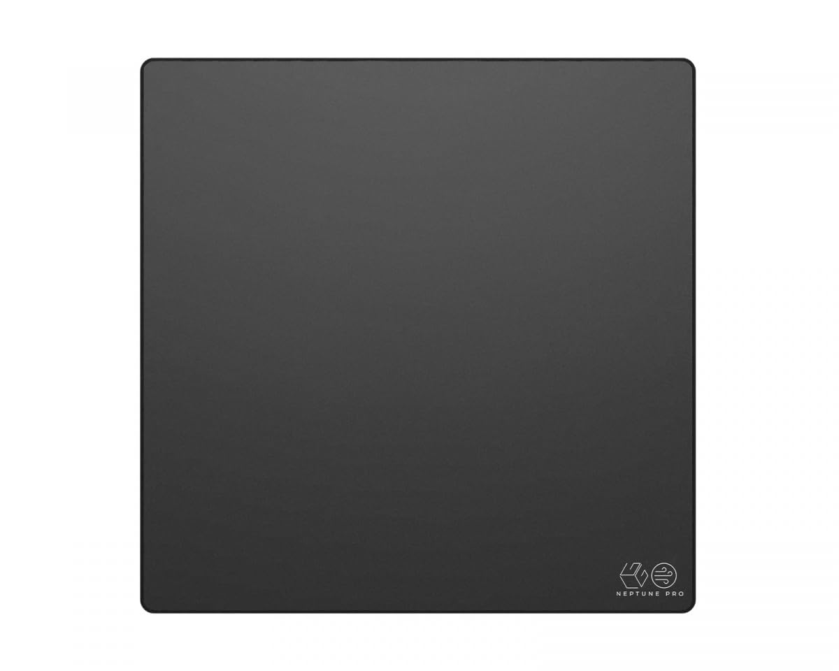 Lethal Gaming Gear Neptune Pro Tapis de Souris Gaming - XL Square - Soft - Gris Foncé