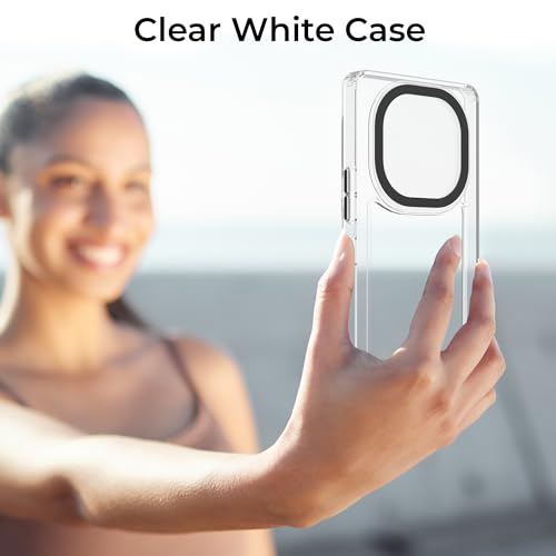 Image of A rtistque Ultra Stylish Back Cover Case for Redmi Note 14 Pro 5G | Premium Shockproof TPU | Protective Design | Redmi Note 14 Pro 5G Cover - White