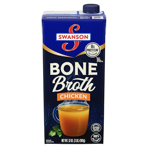 SWANSON S Chicken Bone Broth, 32 oz Carton
