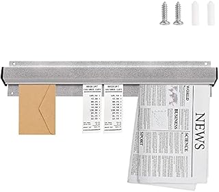 Order Grabber,Aluminum Alloy Ticket Holder, Wall-mounted Bill Holder, 35CM/13.8" Label Grabber, Suitable for Offices, Homes and Hotels