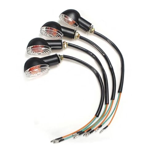 Evita multas con este intermitente universal de moto 12V de 8W 4