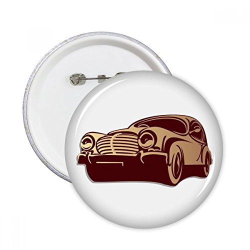 Badge voitures classique rouge pins décoration vêtement