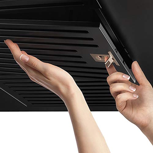 Coifa de Ilha Electrolux Pro Series 90 cm com Painel Eletrônico, Preta - 90CIV