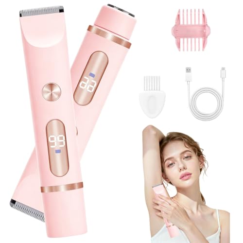 Afeitadora Eléctrica para Mujer, 2026 Rasuradora Mujer Zona Intima, Profesional Afeitadora Mujer, Indoloro Maquina Depilar Mujer, Recargable Rasuradora Mujer, Impermeable IPX7, para pierna (M11)