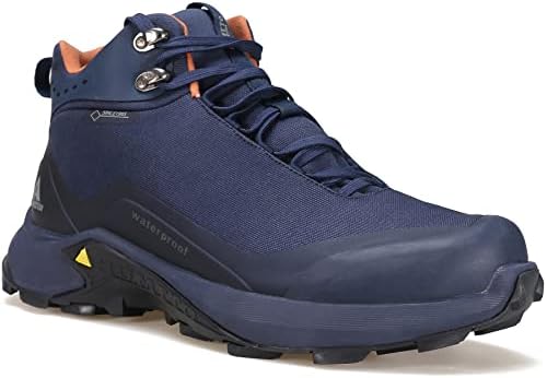 HUMTTO Men's All-Terrain Waterproof Hiking Boots Lightweight Breathable Outdoor Ankle Boots Trekking Hiking