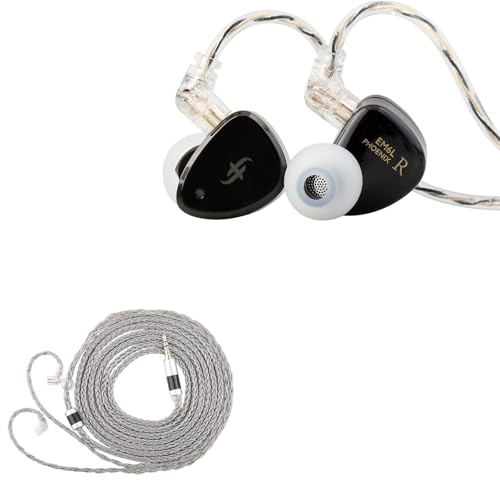 SIMGOT EM6L écouteurs intra-auriculaires et câble Tripowin Zonie pour le quotidien