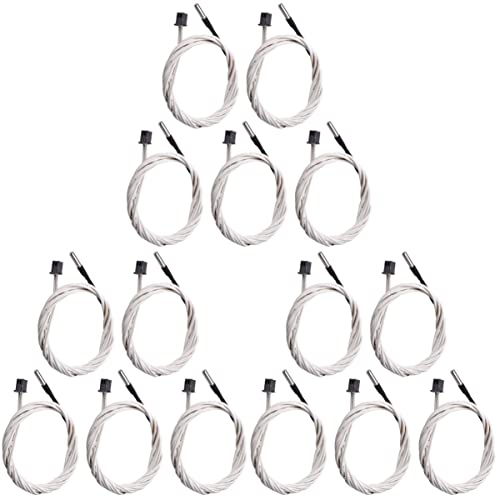 ULTECHNOVO 15pcs Ntck Thermistor High Temperature Hot End Thermistor for Printer Hot End Resistance Sensor