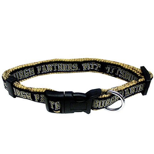 Pets First Collegiate Pet Accessories, Dog Collar, Pittsburgh Panthers, Small