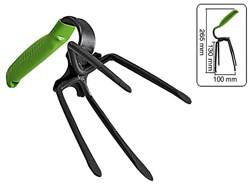 Preisvergleich Produktbild mit 4 Zinken zum Boden kultivieren