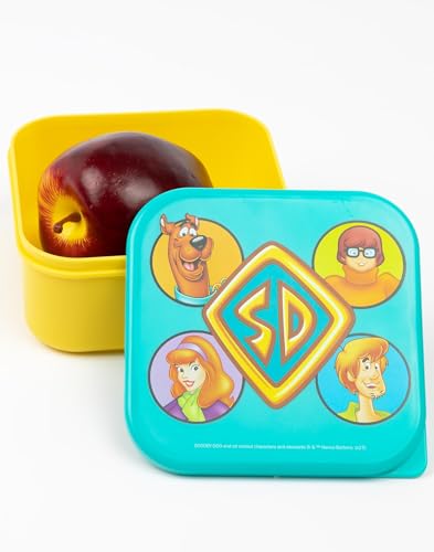 Set repas Mystery Machine Scooby-Doo idée cadeau anniversaire enfant avec gourde