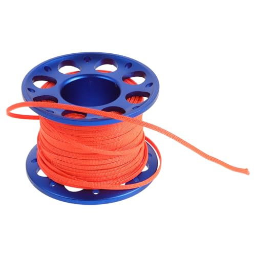 FOYTOKI 1Set Scuba Diving Finger Spool Reel Diving Line Compact Spool for Scuba Diving Durable Finger Reel for Underwater Use Diving Supplies