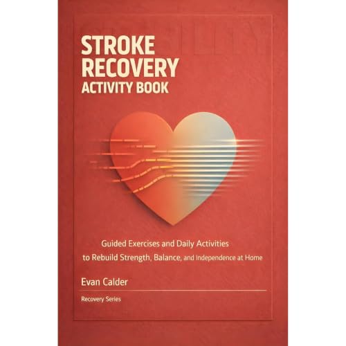 Stroke Recovery Activity Book Audiolibro Por Evan Calder arte de portada