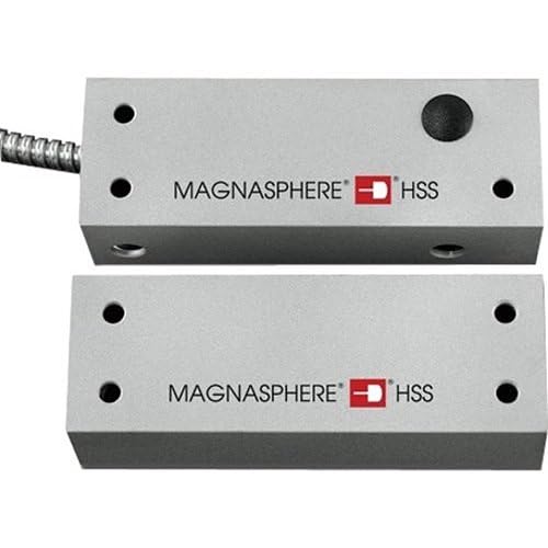 HSS-L2S UL634 Level High Security Single Alarm, Surface Mount Contact with 15' Armored Cable