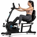 BAKAJI Cyclette Magnetica da Casa con Sedile Regolabile Ergonomico, Bici Fitness per Allenamenti Cardio, Bicicletta per Palestra Sport di Resistenza con Schermo LCD e Controllo Frequenza Cardiaca