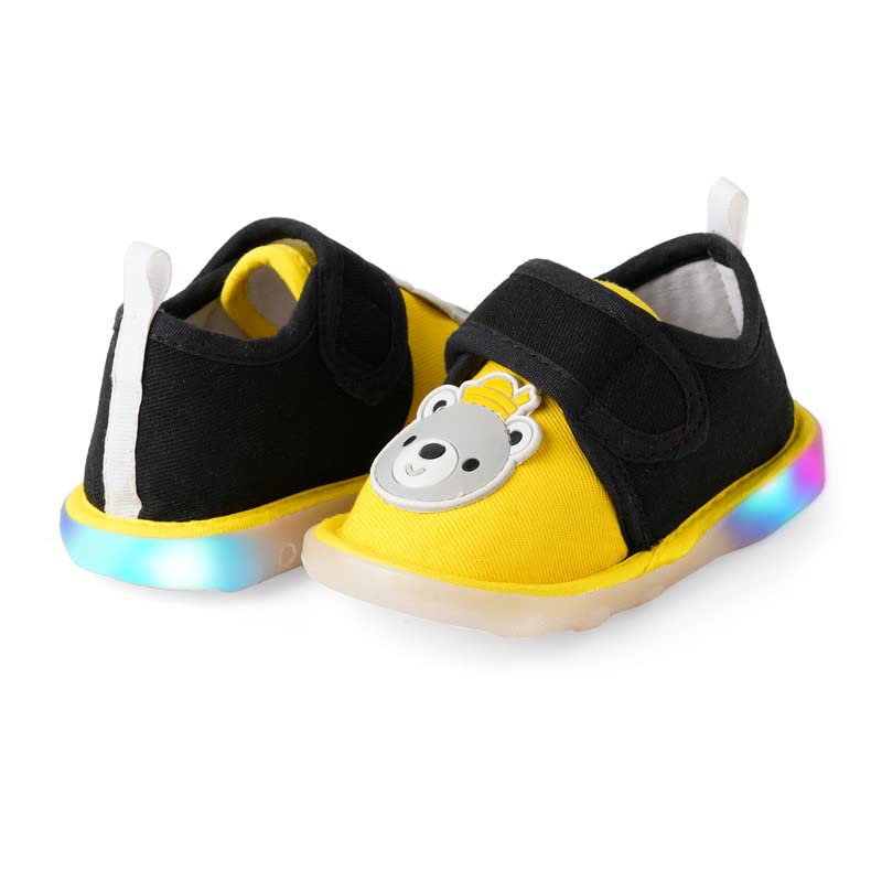 CHIU Super Stylish and Comfortable LED Shoes for Baby Boys & Unisex - BlackRed 7 41HRUzTEB2L
