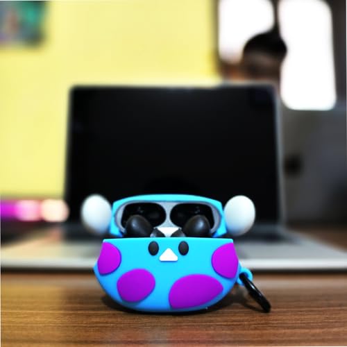 Image of YODI Case Cover for Airpods Pro|Pro 2|Airpods Pro 3|Airpods 4 Pouch, Silicone Cases with Cleaner Kit 360 Drop Protection,Shock-Resistant ([Headphone - Blue Finger Tool ], Airpods Pro /Pro 2)