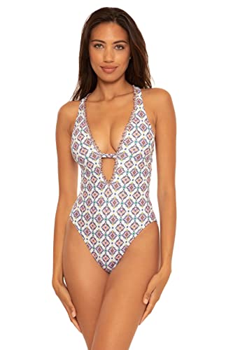 Becca by Rebecca Virtue Marrakesh Reversible Skylar One-Piece Multi SM