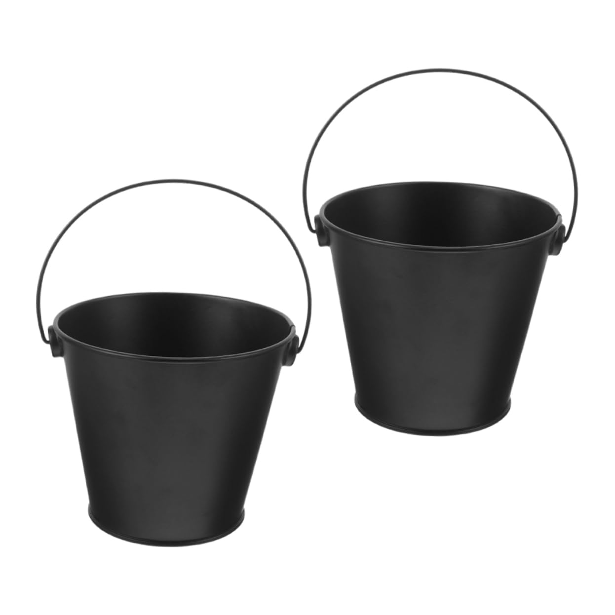 CIYODO Barbecue Grill Grease Bucket 2pcs Metal Grease Bucket for Outdoor Barbecue