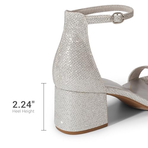 Image of DREAM PAIRS Women's Comfort Low Block Heel Sandals