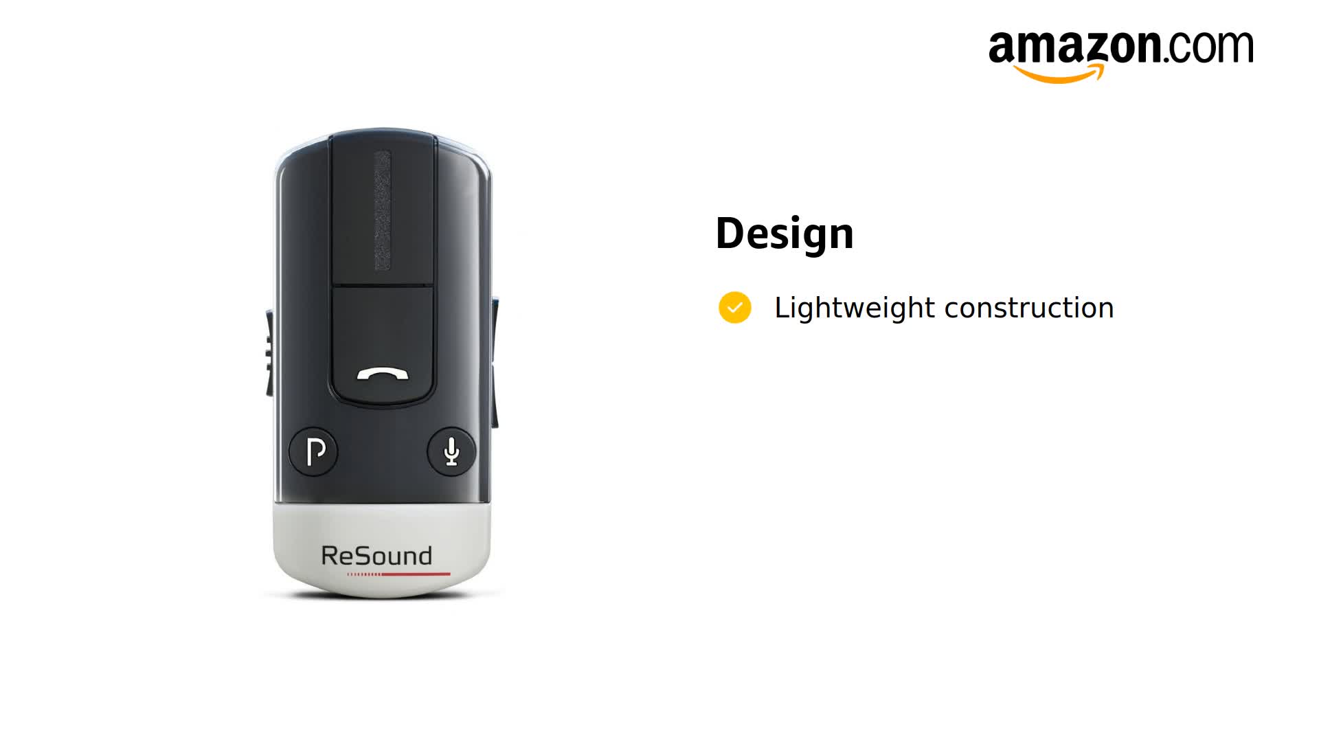 ReSound Unite 美品 Amazon.com: ReSound Unite Phone Clip+ : Cell Phones & Accessories