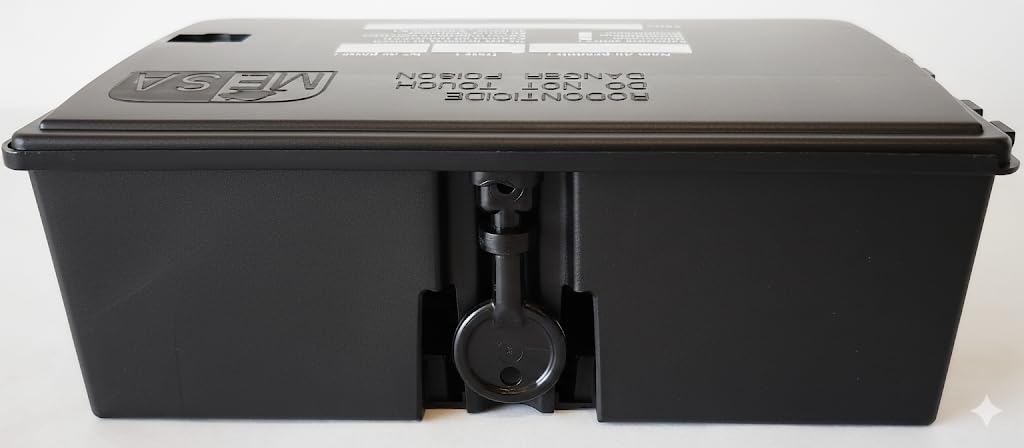 NUISIPRO - Stazione esca per topi e ratti - Confezione da 20 robuste scatole - Elevata sicurezza del prodotto
