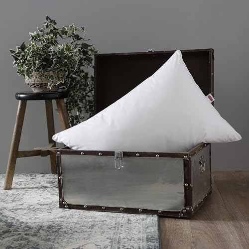 DODO - Lot de 2 Oreillers Anti-Acariens 50x70 cm - Confort Médium, Finition Bourdon - Enveloppe 100% Polyester - Garnissage Synthétique 100% Polyester...