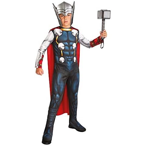 Rubie's Offizielles Kostüm Thor, Marvels Avengers, klassisch, für Kinder, Superhelden-Verkleidung, Größe XS Cover