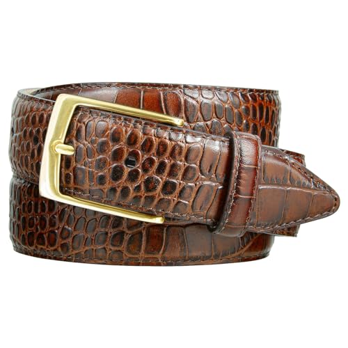 Joseph Gold Buckle Dress Belt