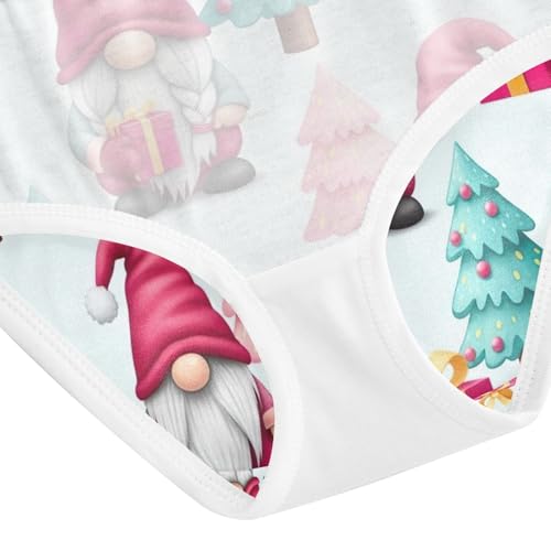 Cute Gnomes Christmas Trees Toddler Girls Panties, Underwear for Girls, 2T–8 Years4