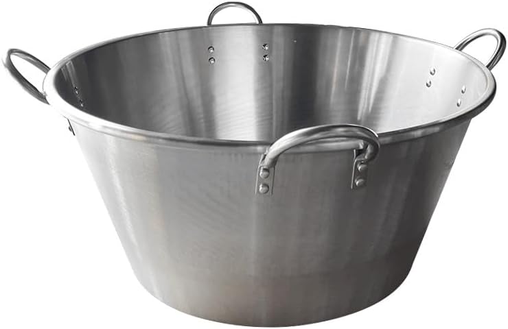 XXL Extra Large 32 Inch Carnitas Cazo Stainless Steel Caso Pot Pan Wok Gas Stove Bunrer Cook