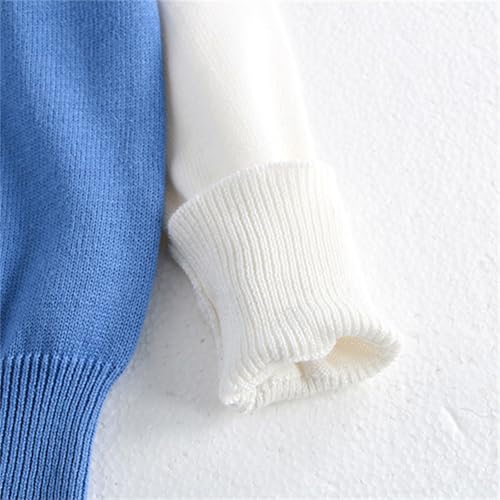 Toddler Boys Girls Cotton Sweater Autumn Winter Warm Bottoming Slim Fit Pullover Kids Long Sleeve Crewneck Tops3