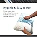 BodyMed Disposable Pillowcases (Tissue/Poly) – Disposable Pillow Cases – Medical Paper Pillowcases – Case of 100 – 21