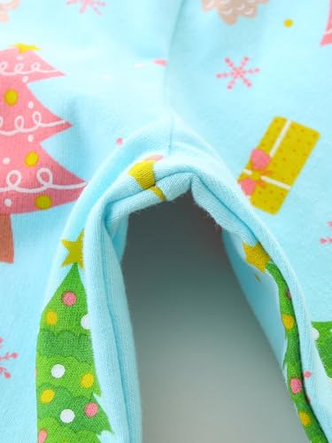 HILEELANG Girls Sweatshirts Cotton Blend Crewneck Pullover Tops Cute Crewneck Fall Winter Tops Clothes for Kids 2-7Y4