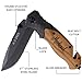 Mastercarves Personalized Pocket Knife for Men - Custom Engraved Folding Knife Gift for Dad, Husband, Boyfriend - 3.54