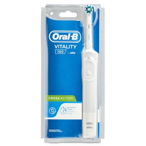 ORAL-B Vitality Cross Action, Cepillo Electrico, Naranja