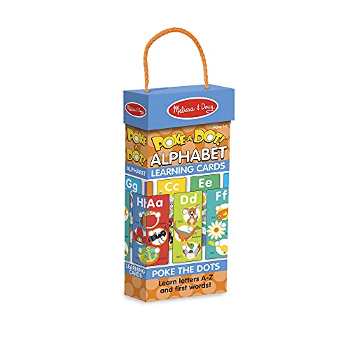 Melissa & Doug Poke-a-Dot Alphabet Learning Cards - Image 6