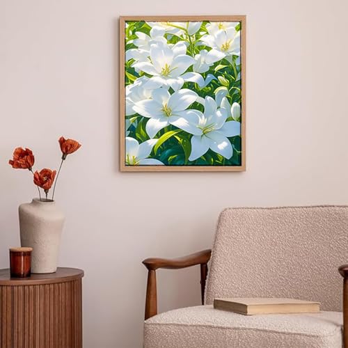 5D Diamond Painting Fleurs Full Drill | Mosaique Crystal Art 80x100