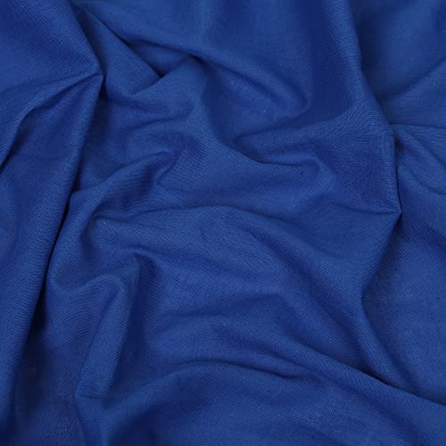 Image of Cotton Skin Friendly Summer Shrink Proof Bath Towel Pure Cotton Gamcha Soft 100% Men Boys All Purpose Living Handloom Blue White (Pack 02)